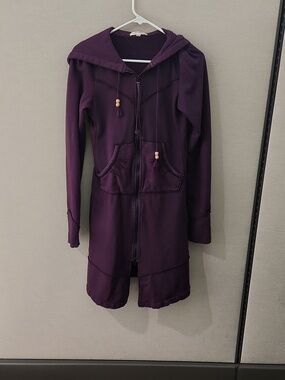 Praire Underground Long Hooded Jacket Size XS
